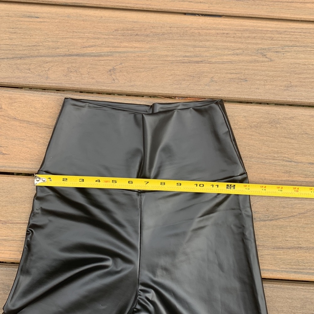 Everbellus Sexy Womens Faux Leather High Waisted Leggings Streetwear Capsule - Picture 6 of 8